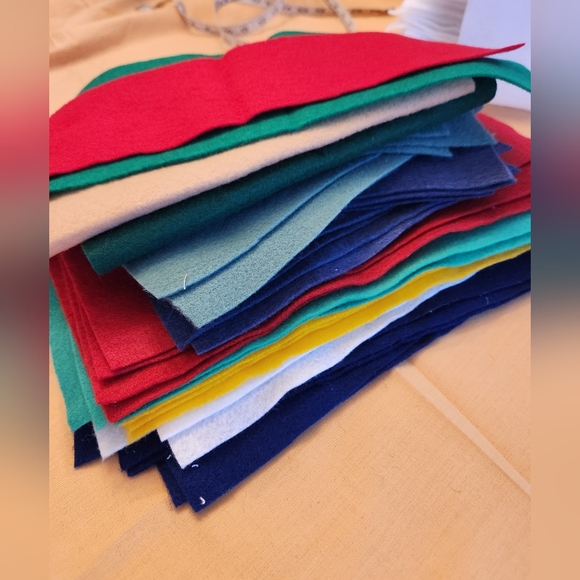 Assorted Batting Scraps For Small Ptojects. - Picture 3 of 15